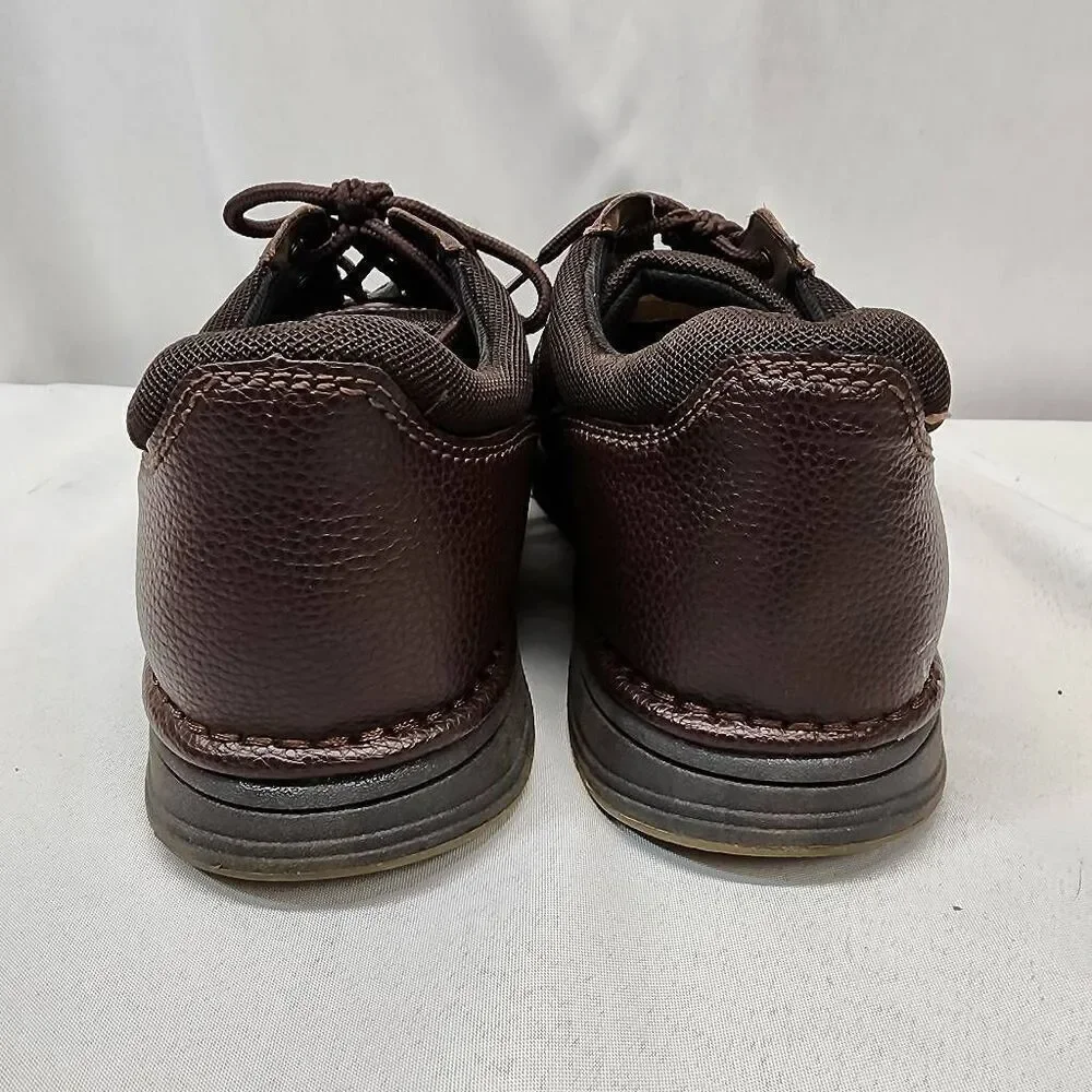Earth Spirit Men's 13 W Dennis Wide Width Casual and Dress Oxfords Brown Leather